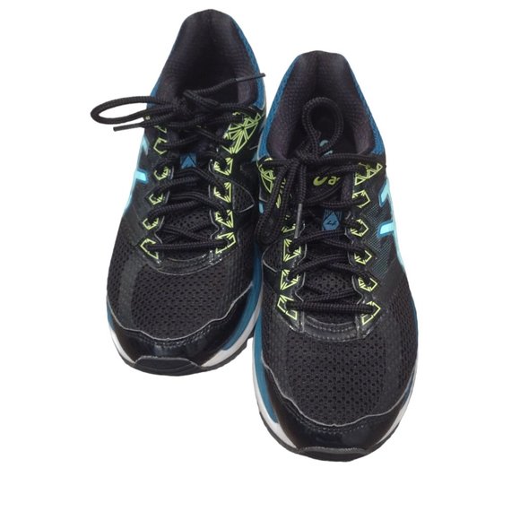 Asics GT2000 4 Women's Running Shoes Dynamic Duomax Athletic Black/Teal Size 6.5 - Picture 3 of 11